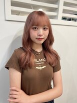ヴィア 京都烏丸(Via)&nbsp;10代20代30代／ピンクベージュ／ハイトーン／髪質改善／ブリーチ