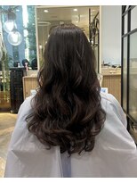 ザザ シンジュク(ZA/ZA shinjuku)&nbsp;コテ巻き風パーマ