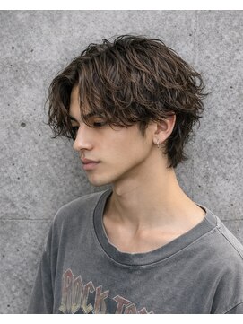 ゼロウーノ(ZER01) 波巻き センターパート センターパートウルフ