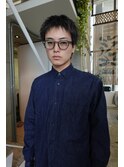 メンズショートニュアンスパーマベリーショート