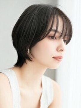 メル バイ ヘアサロン ニド(mer..by hair salon Nido) 小顔くびれショートボブ☆シースルーバング×ひし形ショート