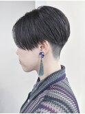 ＊刈り上げベリーショートハンサムショート女子前下がりショート