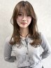 【新規★人気No.2】カット＋透明感カラー＋2stepトリートメント ￥11,000