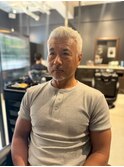 MEN’S HAIR/波巻きツイストスパイラル/リバースセンターパート