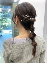 ヌヌ 渋谷 原宿 明治神宮前(nunu) レイヤーカットウルフカットボブグレージュオリーブべージュ