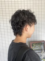 エンリー(ENlee)&nbsp;【とまべち】メンズウルフ×スパイラルパーマ