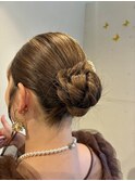 結婚式のお呼ばれヘア☆