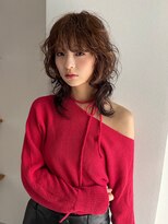 ラパンセ ブルー(LA PENSEE BLEU)&nbsp;ウルフレイヤー　レディースパーマ