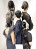 タイトアレンジ・カチモリへア人気No.1★【篠崎春花限定】ヘアセット