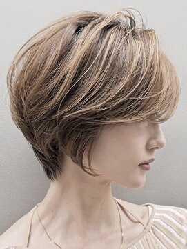 アリエッタ ギンザツー(ARIETTA GINZA2) 大人可愛いショートボブ20代30代40代小顔ひし形ハイライト銀座