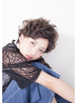 ヘアーリーフ(Hair Leafy) [Leafy]カール/ショートヘア/ユニセックス/ボーイッシュ女子