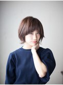 スポンテニアス×ショートボブ