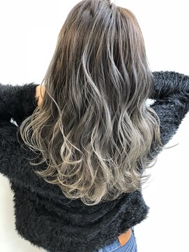 アライブ ハラジュク(ALIVE harajuku) 【ALIVE原宿】大石限定カラー★バレイヤージュシースルーカラー