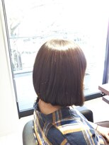 アース 国立店(HAIR&MAKE EARTH) 秋色艶ボブ