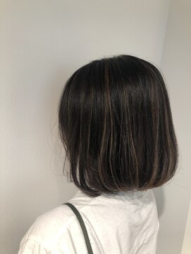 エイトタマプラ たまプラーザ店(EIGHT tamapla) 【EIGHTたまプラ】デザインカラー切りっぱなしボブ