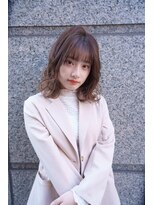 スカラ(Scala) チョコレートカラーとハイライトで作る抜け感くびれヘア