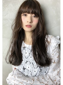 アン 溝の口(un) ◆似合わせカット/ミディアムレイヤーカット【ダークアッシュ】