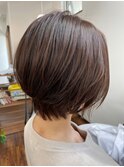 ショートボブ シークレットハイライト