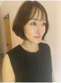 フェミニンショートボブ