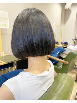 ヘアサロン ナノ(hair salon nano) ショート/ミニボブ/ぱっつんボブ/切りっぱなしボブ/20代/30代