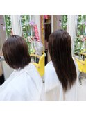 エクステ専門店♪ナチュラルロングヘアスタイル♪
