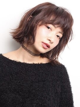 コムマティス 恵比寿ガーデンプレイス(Comme Matisse) ボブ/カーキグレージュ/大人かわいい[恵比寿/恵比寿駅]