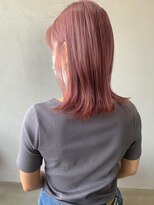 モノトーン(MONOTONE) 外ハネbob×Pearlpink