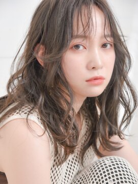 ムク 新宿(muc) ミニウルフ/テラコッタ/デジタルパーマ/くすみブルー[新宿]