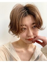 ピーナッツ(p_Nuts)&nbsp;センターパートショート