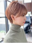 30代40代50代◎大人ナチュラルレイヤーショートボブ 表参道 橋本