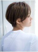前髪なし大人ショート20代30代40代【AIN.表参道】川原大地