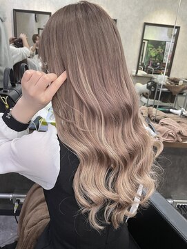 ルーゼン(LUXEN) 【LUXEN】ミルクティーグレージュ