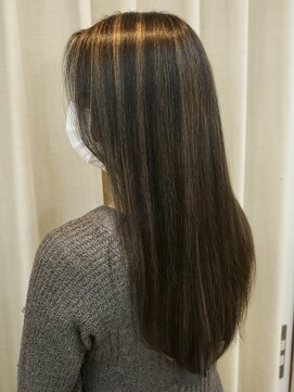 ヘアサロン ハクギンザ(hair salon haku GINZA) 【haku/川口】筋感ハイライト【銀座/銀座5丁目】