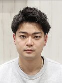 刈り上げアップバングベリーショート
