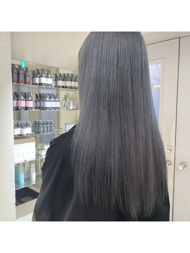 ラミ(L'ami) 個性派シルバー/透明感寒色系カラー/ハイブリーチ