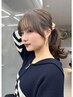 前髪カット+韓国風顔周りカット+カラー+１stepトリートメント/大宮/韓国ヘア