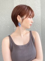 ロンド レグリーズ 立川(Lond leglise)&nbsp;ショート×顔周り×前髪×シルキーベージュ×グレージュカラー