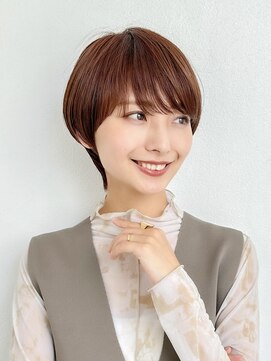 ハルキミナト ジャパン トウキョウ(HARUKI MINATO japan TOKYO) クビレショート/前髪あり/30代/40代/50代