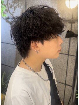 アンジェ(ange) 簡単スタイリングできまるツイストスパイラルパーマ　松井