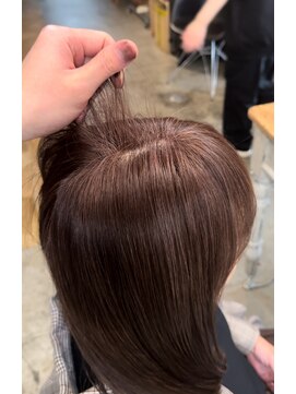 ウィークエンド(WEEKEND) ブリーチなし白髪ぼかし☆