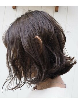 グランアージュルポ 北千住(grandage repos) アンニュイ大人かわいい抜け感ボブ(北千住/北千住駅/ボブ)