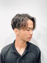 スカット 新宿(Sucut)&nbsp;ダークアッシュ/カルマパーマ/ベリーショート<理容室>[新宿]