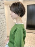 絶壁解消/ひし形/くびれ/大人ショートボブ/60代50代40代