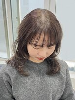 ニコ トウキョウ 渋谷(nico TOKYO)&nbsp;似合わせカット/くびれヘア/小顔レイヤー/透明感ベージュ