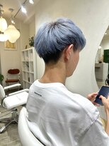 サビィ(Sabby)&nbsp;メンズ/ブリーチ/ペールブルー/ホワイトカラー