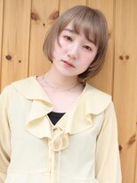 ブゾン(buZon)&nbsp;【buZonブゾン】レイヤーボブ×シアベージュ