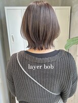 ナナローネス(nana loness)&nbsp;レイヤーボブ くびれヘア レイヤーカット　フェイスレイヤー