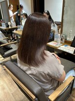 ヘアリゾート粋 新宿三丁目本店&nbsp;ブラウンカラー/ストレートヘア