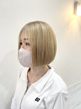 ヘアアンドメイク ルシア 奈良店(hair & make Lucia) ベージュ