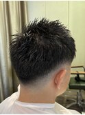 フェードソフトモヒカン